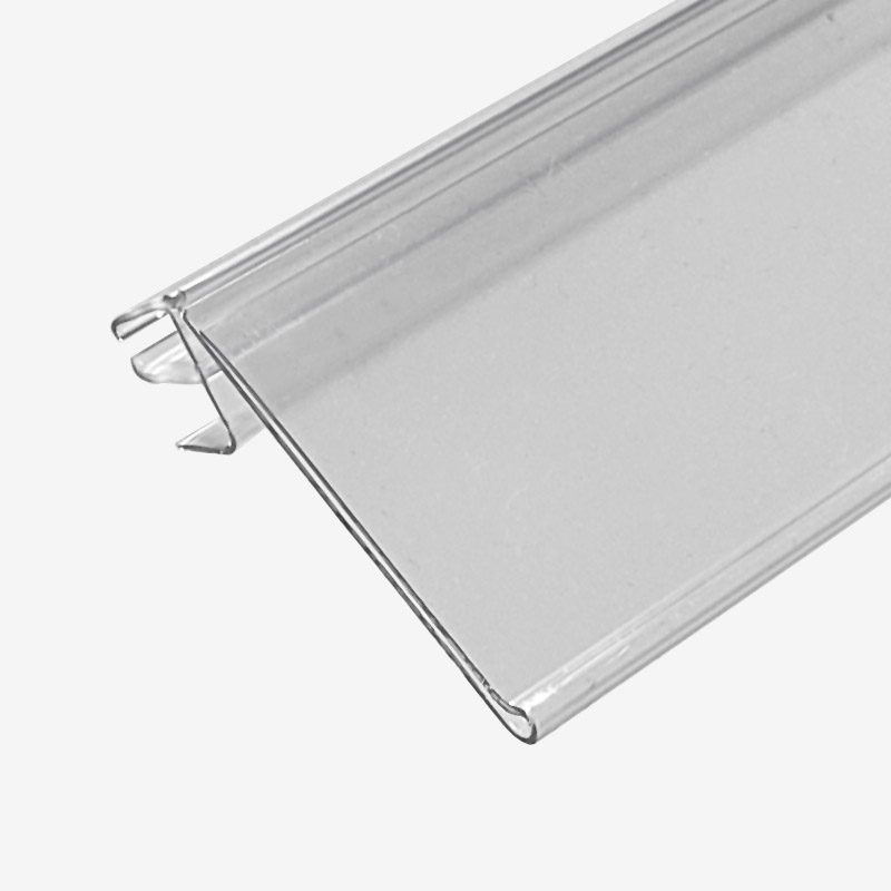Transparent forkantlist foran trådhylle SHP39x885T