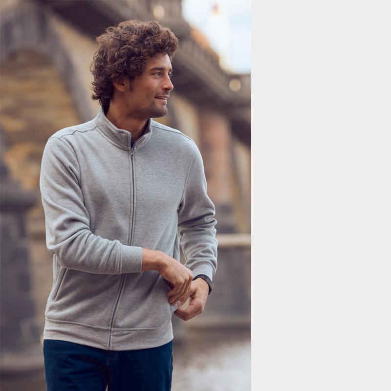Clique Basic Half Zip sweatshirt genser for profilering.