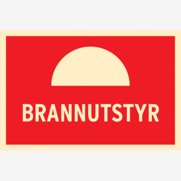 Brannskilt Brannutstyr