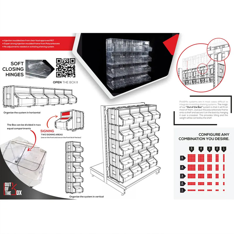 Out-of-the-box smågodtboks