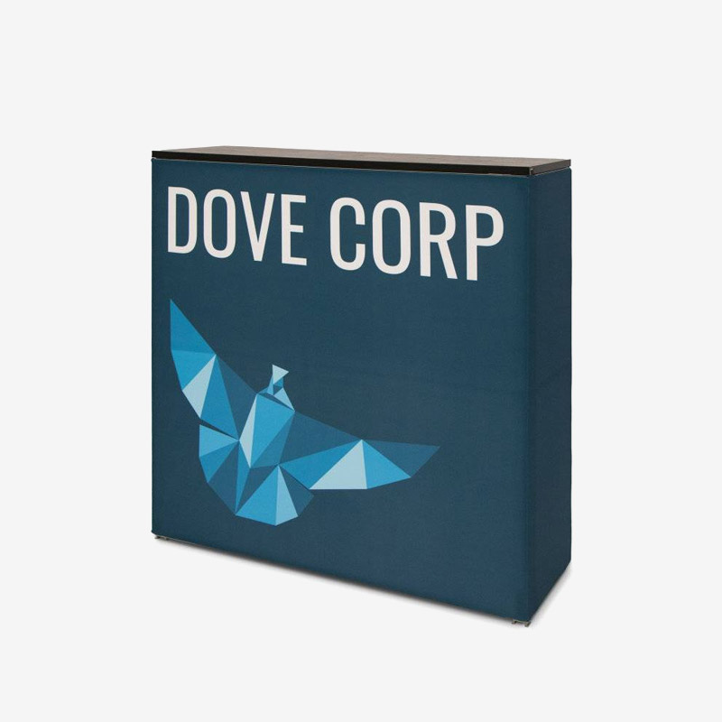 Disk til Flexframe pakkeløsning for messer og utstillinger.