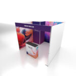 U Stand Pro FlexFrame messevegg pakkeløsning U Stand Pro 4x2m