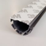 Freeline Halfmoon labellist med tape, fra Nordic Display