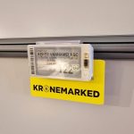 Holder for elektroniske prisetiketter