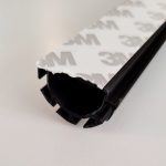 Svart Freeline Halfmoon labellist med tape.